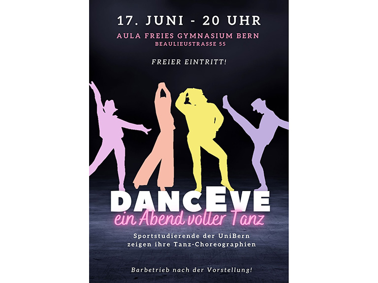 Flyer zum DancEve 2026