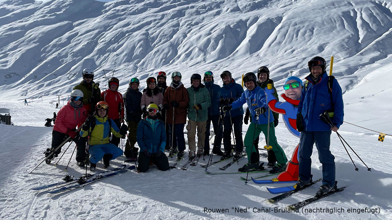 Teilnehmende an der Winterakademie 2020 in Blatten-Belalp