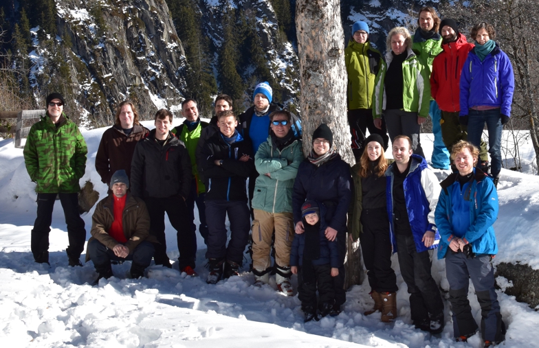 Teilnehmende an der Winterakademie 2019 in Blatten-Belalp