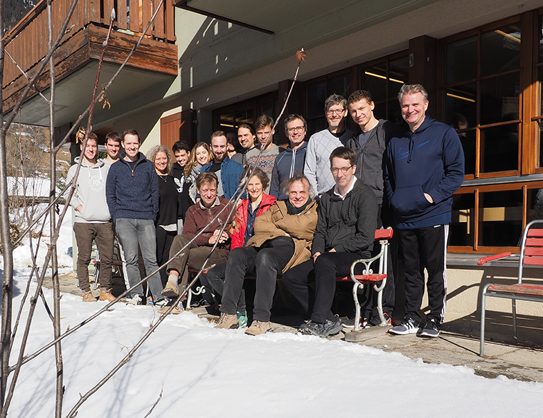 Teilnehmende an der Winterakademie 2017 in Blatten-Belalp