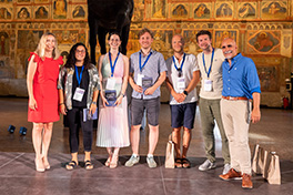 Die Gewinner des Young Investigator Award der FEPSAC mit ihren Auszeichnungen.