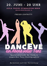 Flyer zum Danceve 2024.
